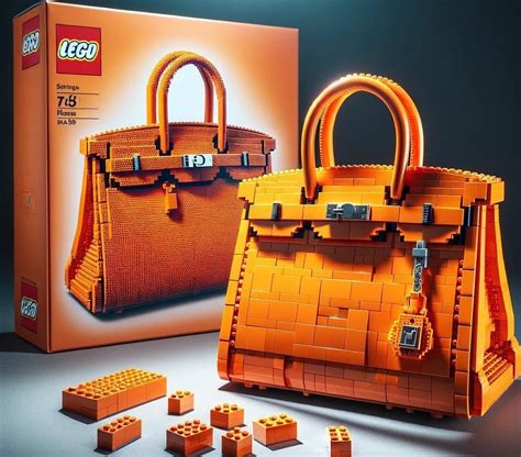 hermes lego birkin bag|Lego handbags.